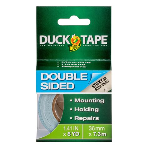 Duck Brand 141 In X 8 Yd White Double Sided Duct Tape