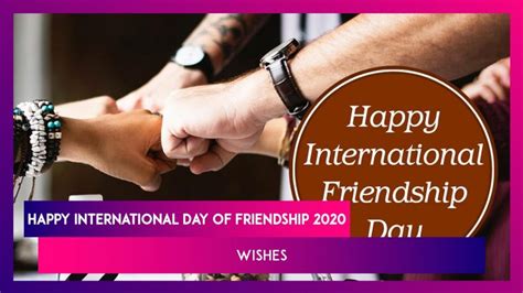 International Day Of Friendship 2020 Wishes And Images For Best Friends