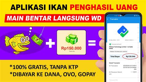 TEBUKTI Rp150 000 Game Penghasil Saldo Dana Tercepat 2023 Aplikasi