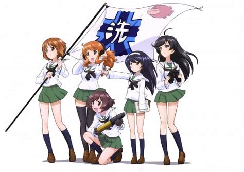 Girls Und Panzer Miho Nishizumi Saori Takebe Yukari