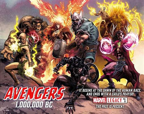 Solicitations Marvel Introduces The 1000000 Bc Avengers — Major