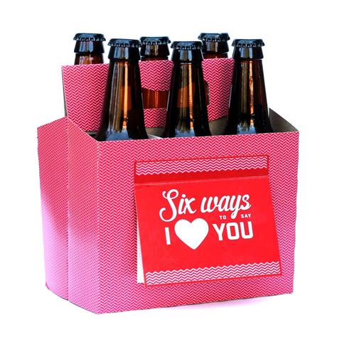 Six Pack Greeting Card Box Last Minute Valentines Day Ts For Him Popsugar Love And Sex
