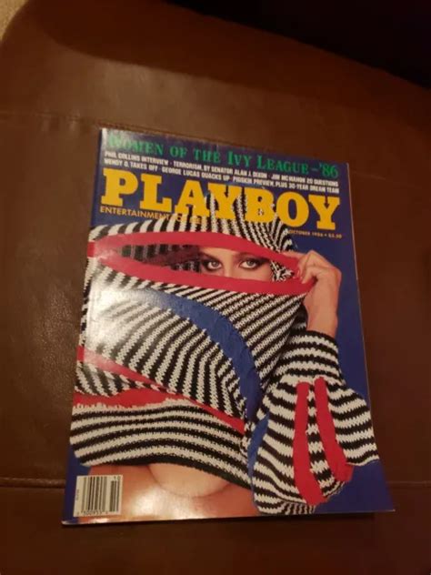 Playboy Magazine October Women Of The Ivy League Birthday Present