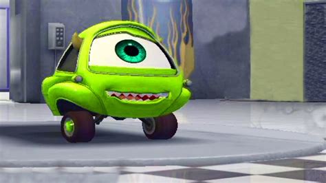 Hot Wheels Disney Pixar Monsters Inc Mike Wazowski Characters Cars