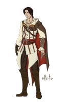 Ezio Auditore Assassin S Creed By Mbisak On Deviantart