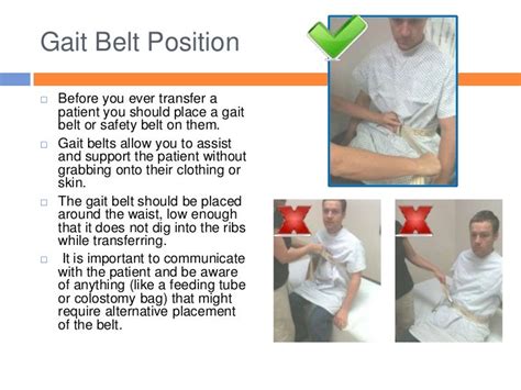 How To Use A Gait Belt