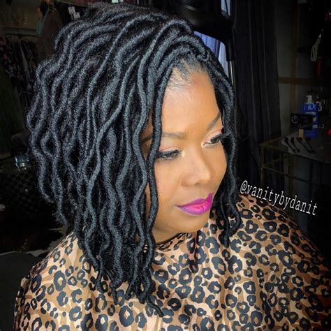 We Absolutely Love This Faux Loc Crochet Bob By Vanitybydanit Located