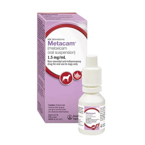How do i express this in mg/g of dry weight? Metacam 1.5 mg/ml Oral Suspension | Dog Arthritis and Pain ...
