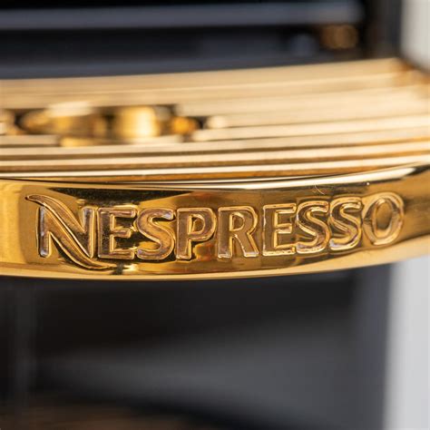 Luxury Nespresso Citiz Coffee Machine 24k Gold Plated Elite Luxury