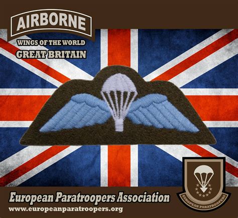 British Military Parachutist Badge British Airborne Wings