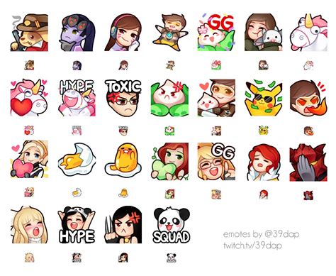 Twitch emotes are created by the host another way to get customizable twitch emojis at an affordable price is to use fiverr. daphne on Twitter: "recent emotes!…