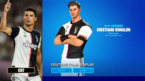 Cristiano Ronaldo X Fortnite Cr7 Serie De Ídolos Free Fire Youtube