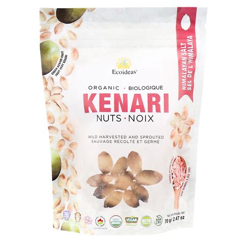 Ecoideas Organic Kenari Nuts Himalayan Salt At Natura Market