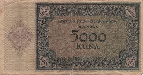 5000 Kuna Croatia Numista
