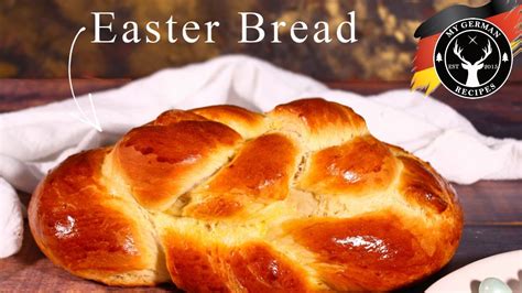 My mom used to make this for easter when we were. German Easter Bread / Challah Bread Recipe MyGerman.Recipes - YouTube