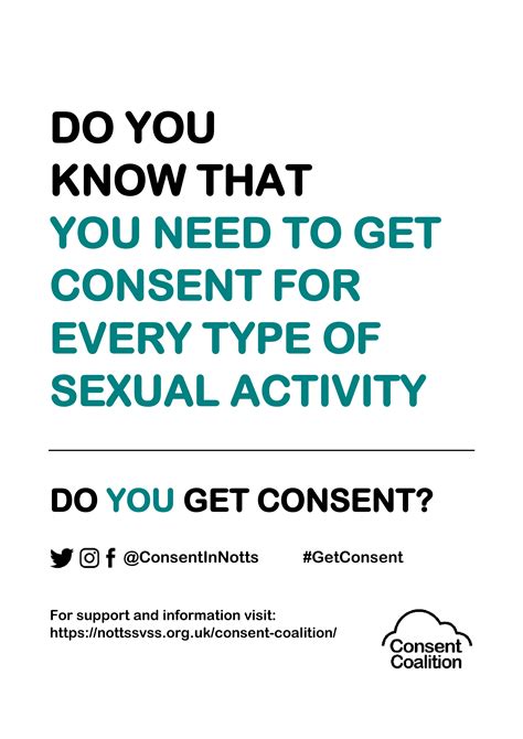 consent coalition consent for every type of activity notts svs services