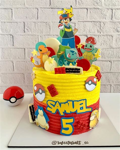 Pokemon Cake Design