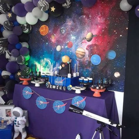 Space Themed Birthday Party Supplies Rocketspace Birthday Party