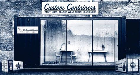 Custom Shipping Containers Victoria Shipping Containers