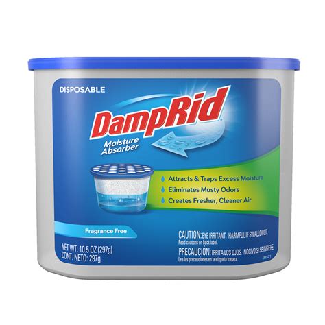 Damprid Disposable Moisture Absorber Fragrance Free 105 Oz Fg100
