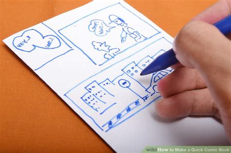 How To Make A Quick Comic Book 10 Steps With Pictures Wikihow