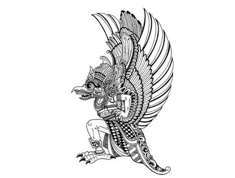 Download Gambar Sketsa Burung Garuda Pancasila Idnarmadi