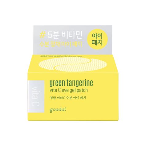 Goodal Green Tangerine Vita C Eye Gel Patch 60 Sheets Exp 092022