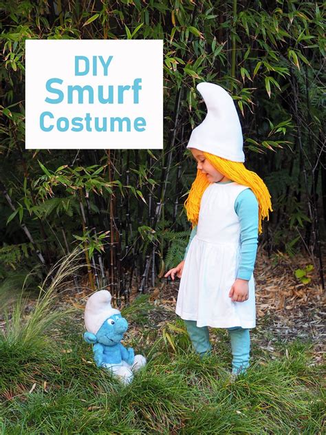This is a guide about making a smurf costume. Last Minute Halloween DIY: Smurf Costume | Smurf costume, Halloween diy, Costumes