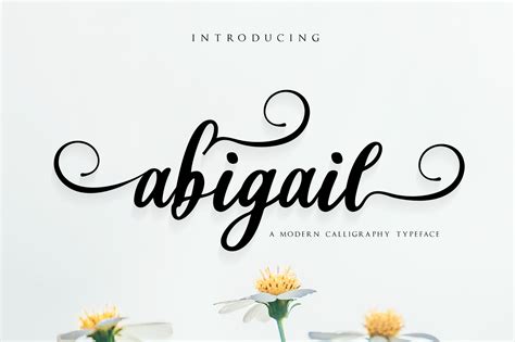 Abigail Font 1001 Free Fonts