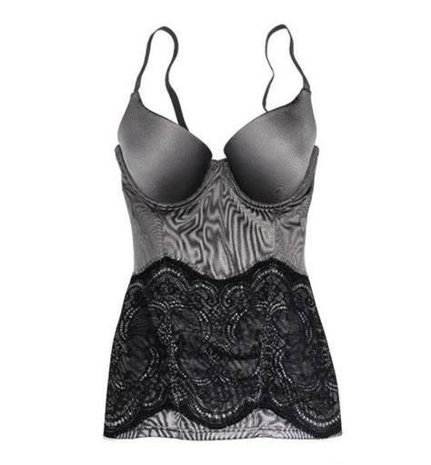 curves ahead slim your waist tummy and back while boosting your bust with a lace paneled