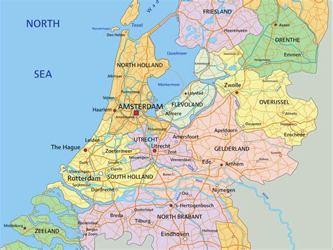 Political map of the netherlands. Is "Holland" the Same Place as "the Netherlands"? | Britannica