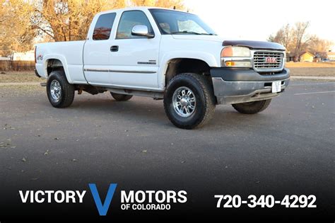 2002 Gmc Sierra 2500hd Sle Victory Motors Of Colorado