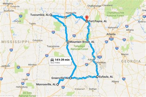 An Amazing Road Trip Through Alabamas Most Charming Towns