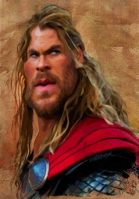 Chris Hemsworth As Thor By Wooden Horse Thor 2011 Australian Actors