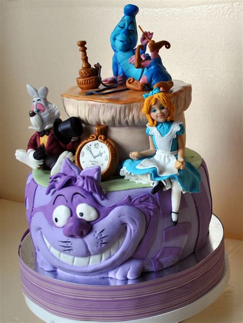 The sea of tears is like a punishment for alice's giving in to her own emotions. Alice In Wonderland - CakeCentral.com