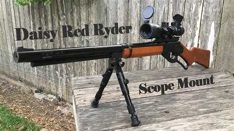 Red Ryder Adjustable Scope Mount Youtube