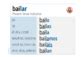 Spanish Verbs BAILAR Conjugation Charts By Light On Spanish TpT