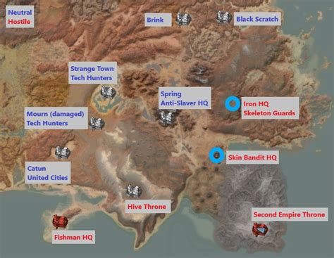 Maps here is the map with everything. New Map Locations : Kenshi
