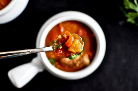 The finished products smelled fantastic and slid easily out of the pan when sliced to serve. Beef with Barley Soup | Tasty Kitchen Blog