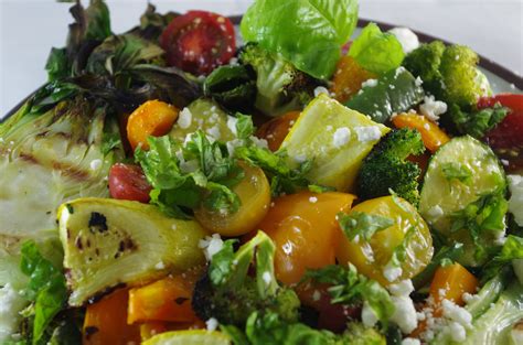 Grilled Vegetable Salad - Thyme and Tarragon
