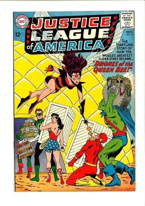 Jla 23 Dc Comics Nov 1963 Silver Age Comics Justice League Of