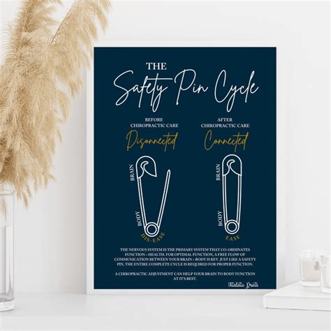 Safety Pin Cycle Chiropractic Etsy