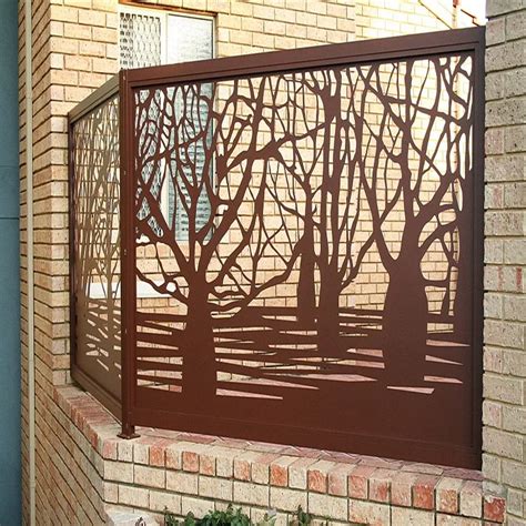Stainless Steel Laser Cut Garden Fence Panels Decorative Metal Fence