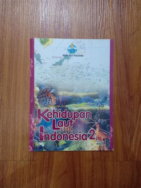 Buku Kehidupan Laut Indonesia2 Seri Kelautan Buku And Alat Tulis Buku