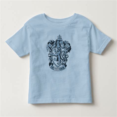 Harry Potter Gryffindor Crest Blue Toddler T Shirt Zazzle