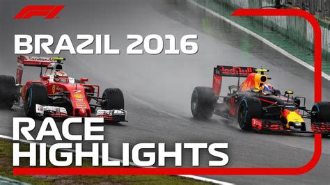 2016 Brazilian Grand Prix Race Highlights Youtube