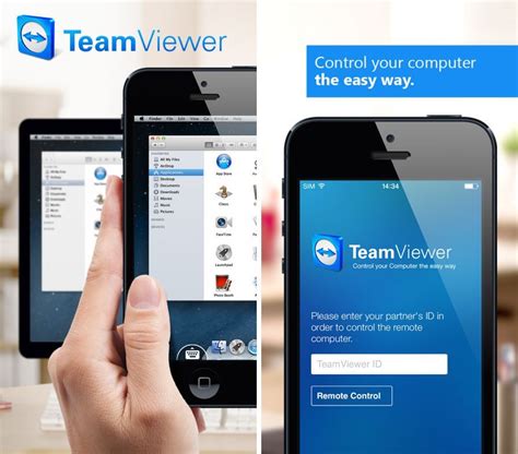 Teamviewer Remote Control Iphone Ipad Good Good Work