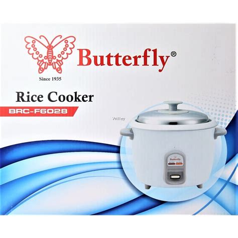 BUTTERFLY ELECTRIC RICE COOKER 2 8LT