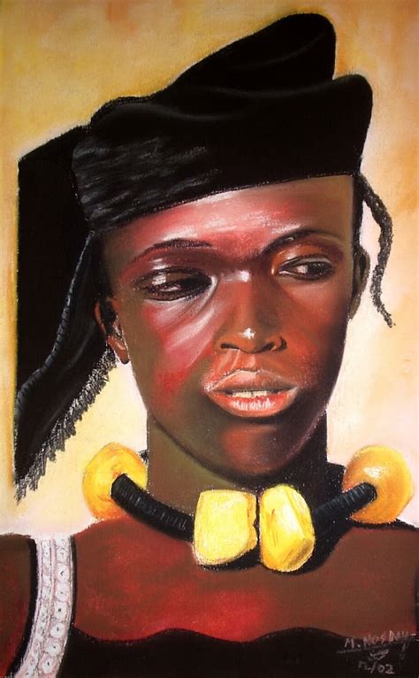 بحب الرسم I Love Painting African Beauty