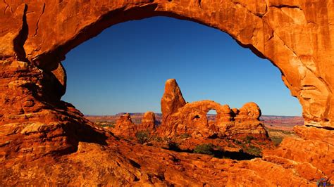 Download Wallpaper Double O Arch In Arches National Park 1920 X 1080